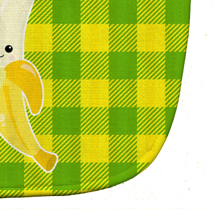 Banana Face Baby Bib Easy-Clean Baby Bib Baby Feeding Accessory Baby Mealtime Essential, 10 x 13, Multicolor