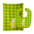 Banana Face Baby Bib & Burp Cloth Easy-Clean Baby Bib Baby Feeding Accessory Baby Mealtime Essential