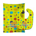 Little Monster Baby Bib & Burp Cloth Easy-Clean Baby Bib Baby Feeding Accessory Baby Mealtime Essential