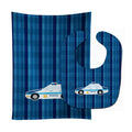 Police Car Baby Bib & Burp Cloth Easy-Clean Baby Bib Baby Feeding Accessory Baby Mealtime Essential
