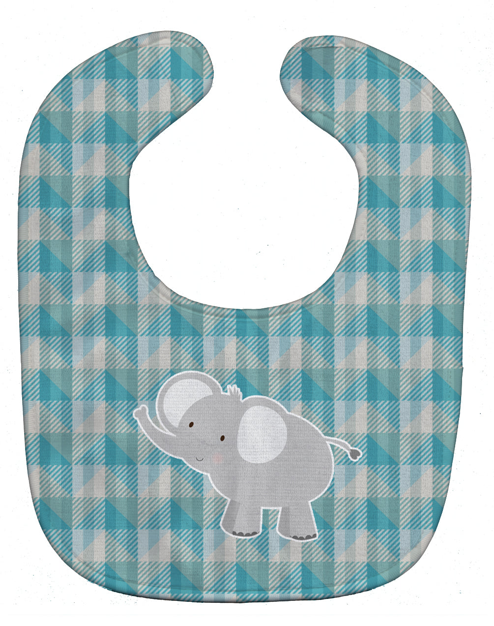Elephant Baby Bib Easy-Clean Baby Bib Baby Feeding Accessory Baby Mealtime Essential, 10 x 13, Multicolor