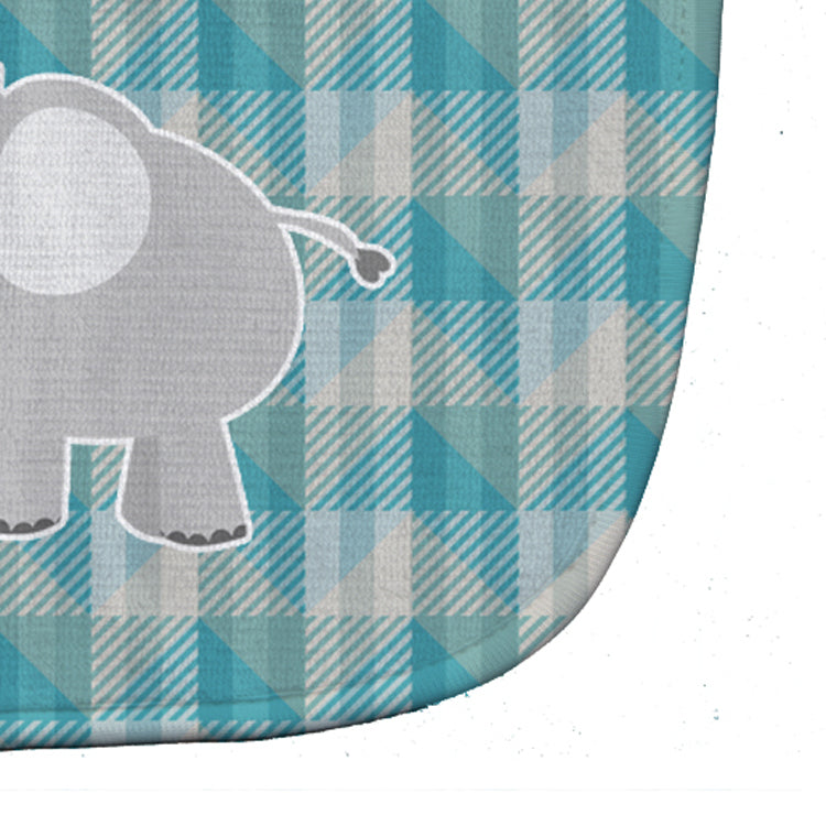 Elephant Baby Bib Easy-Clean Baby Bib Baby Feeding Accessory Baby Mealtime Essential, 10 x 13, Multicolor