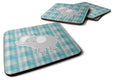 Elephant Foam Coasters Set of 4 Cup Coasters for Indoor Outdoor, Tabletop Protection, Anti Slip, Mouse pad Material