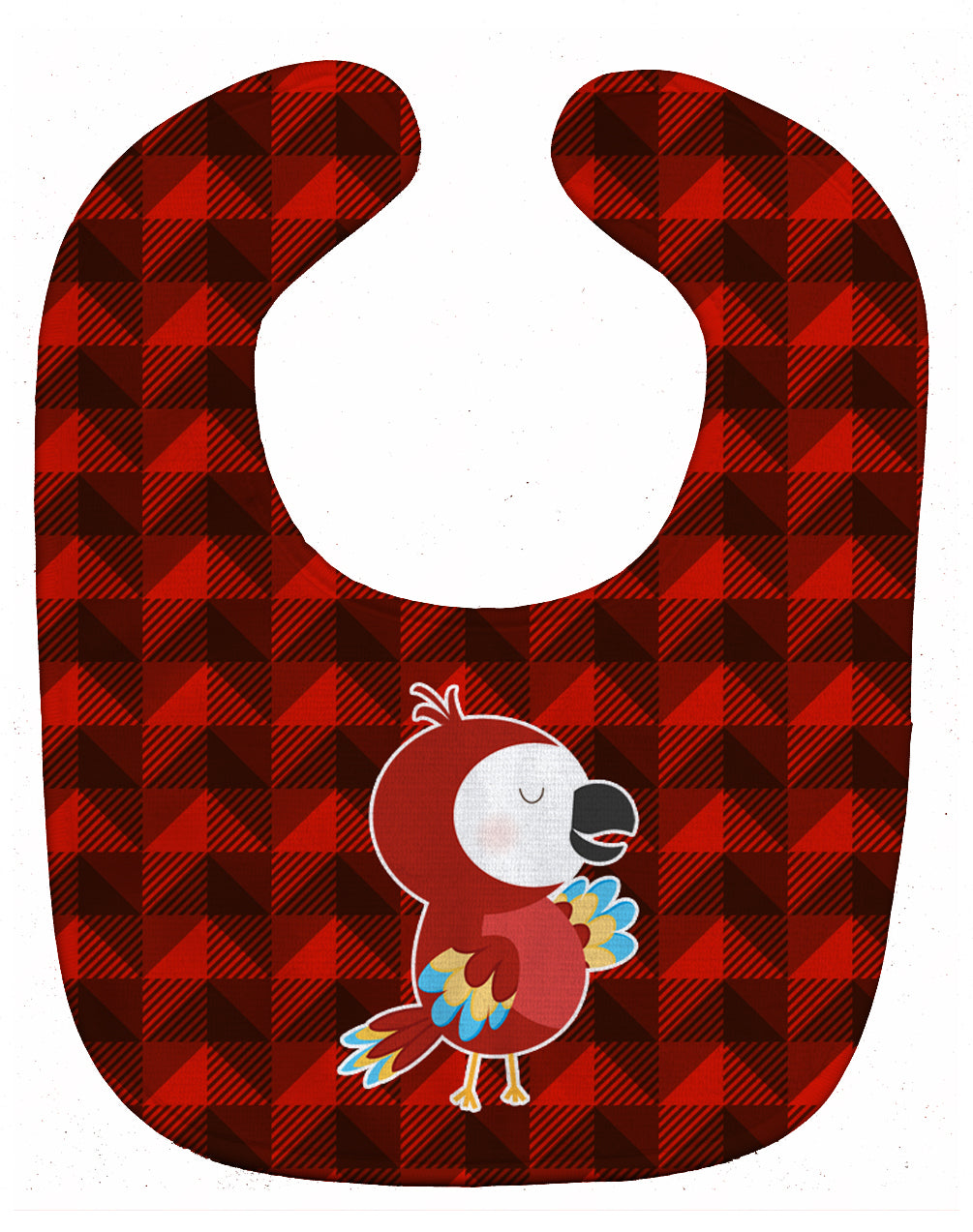 Parrot Baby Bib Easy-Clean Baby Bib Baby Feeding Accessory Baby Mealtime Essential, 10 x 13, Multicolor