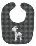 Zebra Baby Bib Easy-Clean Baby Bib Baby Feeding Accessory Baby Mealtime Essential, 10 x 13, Multicolor