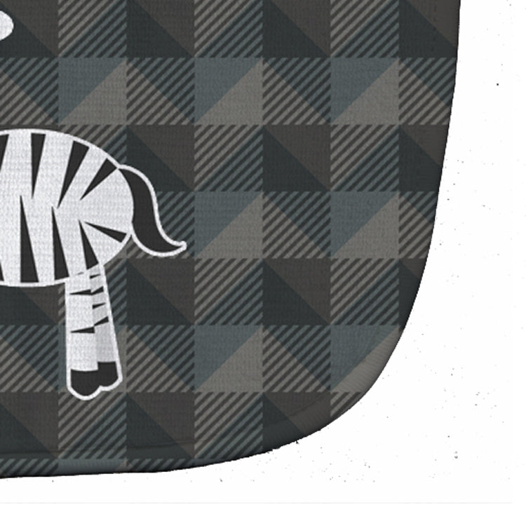 Zebra Baby Bib Easy-Clean Baby Bib Baby Feeding Accessory Baby Mealtime Essential, 10 x 13, Multicolor