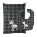Zebra Baby Bib & Burp Cloth Easy-Clean Baby Bib Baby Feeding Accessory Baby Mealtime Essential