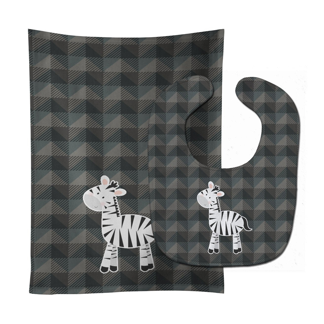 Zebra Baby Bib & Burp Cloth Easy-Clean Baby Bib Baby Feeding Accessory Baby Mealtime Essential