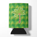 Palm Tree Can or Bottle Hugger Cooler Sleeve for Standard 12 oz Cans, Insulated Foam Beer & Soda Can Hugger Reusable