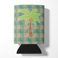Palm Tree Can or Bottle Hugger Cooler Sleeve for Standard 12 oz Cans, Insulated Foam Beer & Soda Can Hugger Reusable