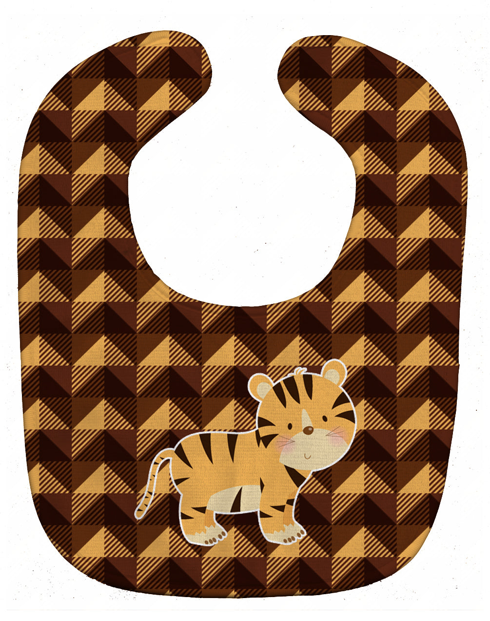 Tiger Baby Bib Easy-Clean Baby Bib Baby Feeding Accessory Baby Mealtime Essential, 10 x 13, Multicolor