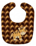 Tiger Baby Bib Easy-Clean Baby Bib Baby Feeding Accessory Baby Mealtime Essential, 10 x 13, Multicolor