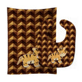Tiger Baby Bib & Burp Cloth Easy-Clean Baby Bib Baby Feeding Accessory Baby Mealtime Essential