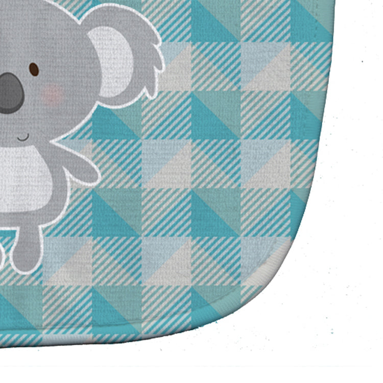Koala Bear Baby Bib Easy-Clean Baby Bib Baby Feeding Accessory Baby Mealtime Essential, 10 x 13, Multicolor