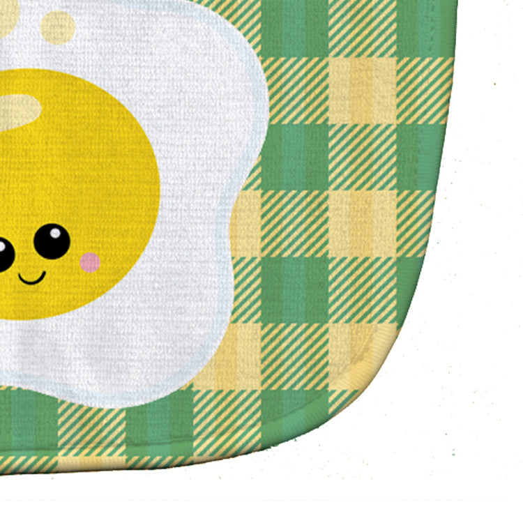 Fried Egg Face Baby Bib Easy-Clean Baby Bib Baby Feeding Accessory Baby Mealtime Essential, 10 x 13, Multicolor