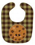 Cookie Face Baby Bib Easy-Clean Baby Bib Baby Feeding Accessory Baby Mealtime Essential, 10 x 13, Multicolor