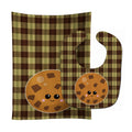 Cookie Face Baby Bib & Burp Cloth Easy-Clean Baby Bib Baby Feeding Accessory Baby Mealtime Essential