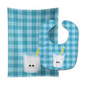 Milk Face Baby Bib & Burp Cloth Easy-Clean Baby Bib Baby Feeding Accessory Baby Mealtime Essential