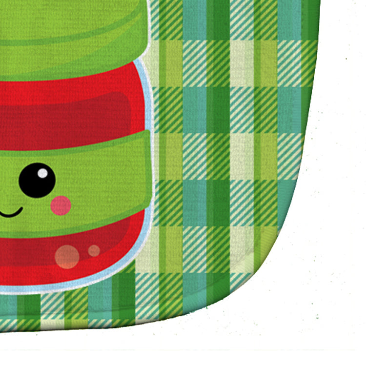 Jelly Jar Face Baby Bib Easy-Clean Baby Bib Baby Feeding Accessory Baby Mealtime Essential, 10 x 13, Multicolor