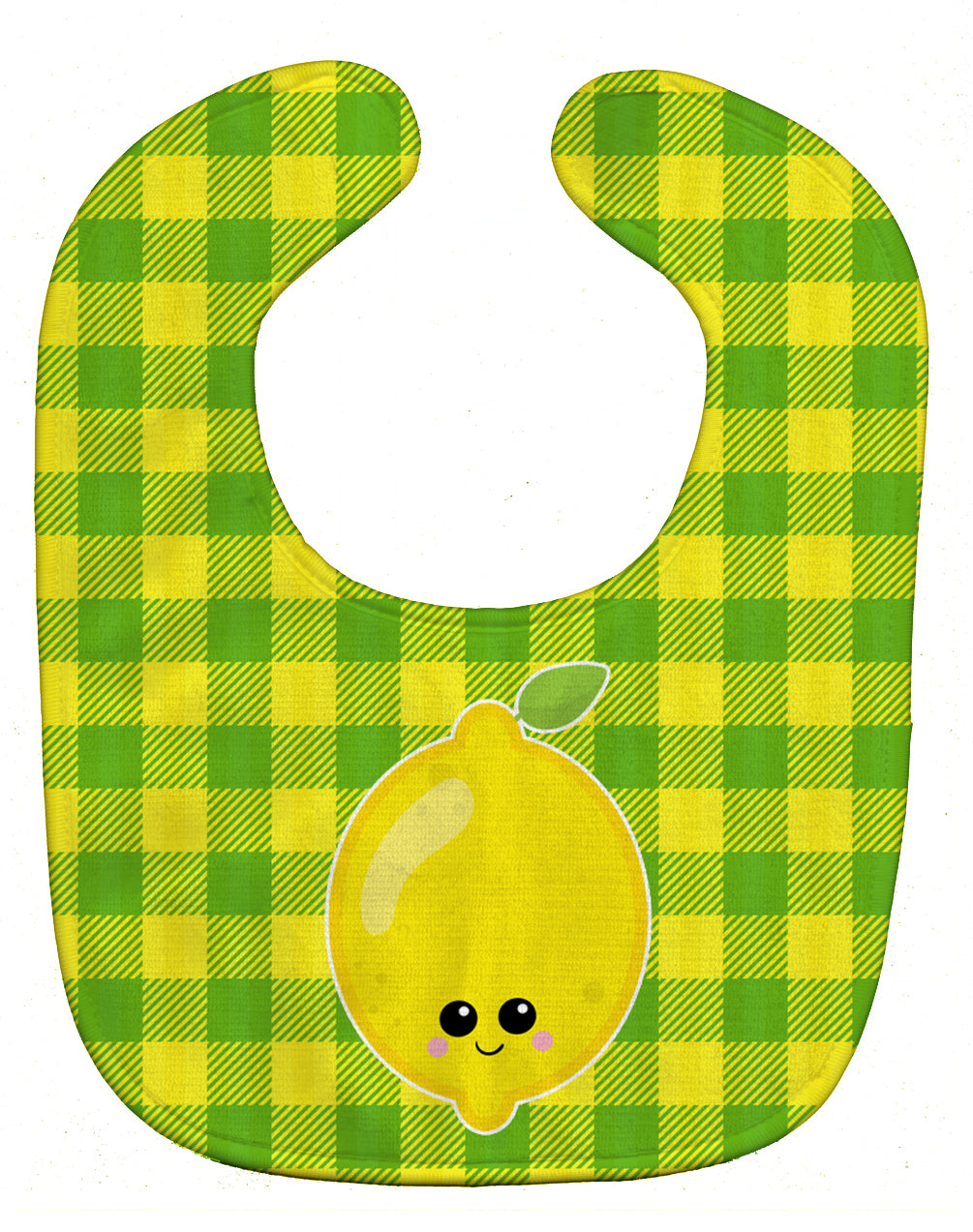 Lemon Face Baby Bib Easy-Clean Baby Bib Baby Feeding Accessory Baby Mealtime Essential, 10 x 13, Multicolor