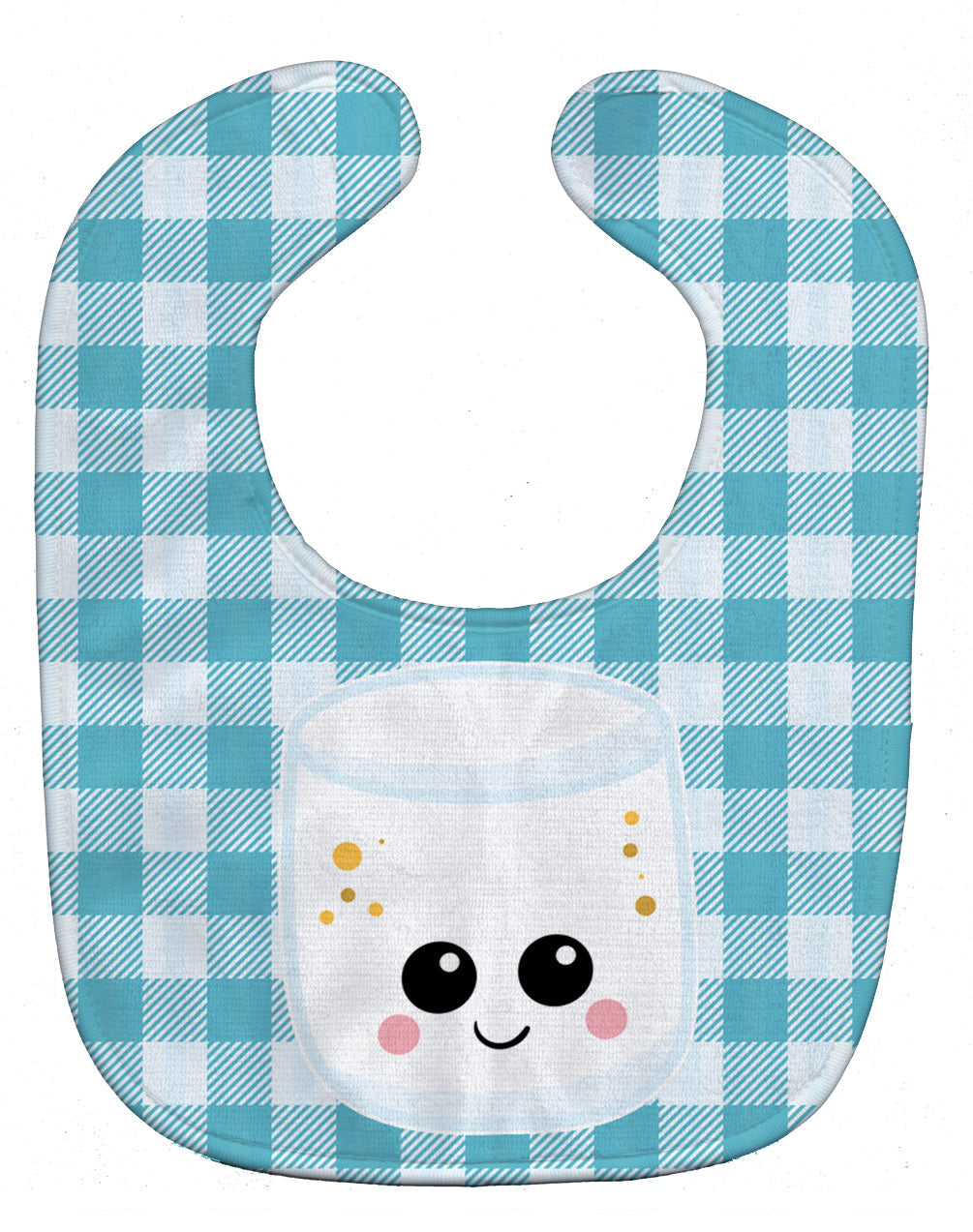 Marshmellow Face Baby Bib Easy-Clean Baby Bib Baby Feeding Accessory Baby Mealtime Essential, 10 x 13, Multicolor