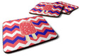 Ice Pop Popcicle Red White Blue Foam Coasters Set of 4 Cup Coasters for Indoor Outdoor, Tabletop Protection, Anti Slip, Mouse pad Material