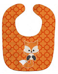 Baby Fox Quatrafoil Baby Bib Easy-Clean Baby Bib Baby Feeding Accessory Baby Mealtime Essential, 10 x 13, Multicolor