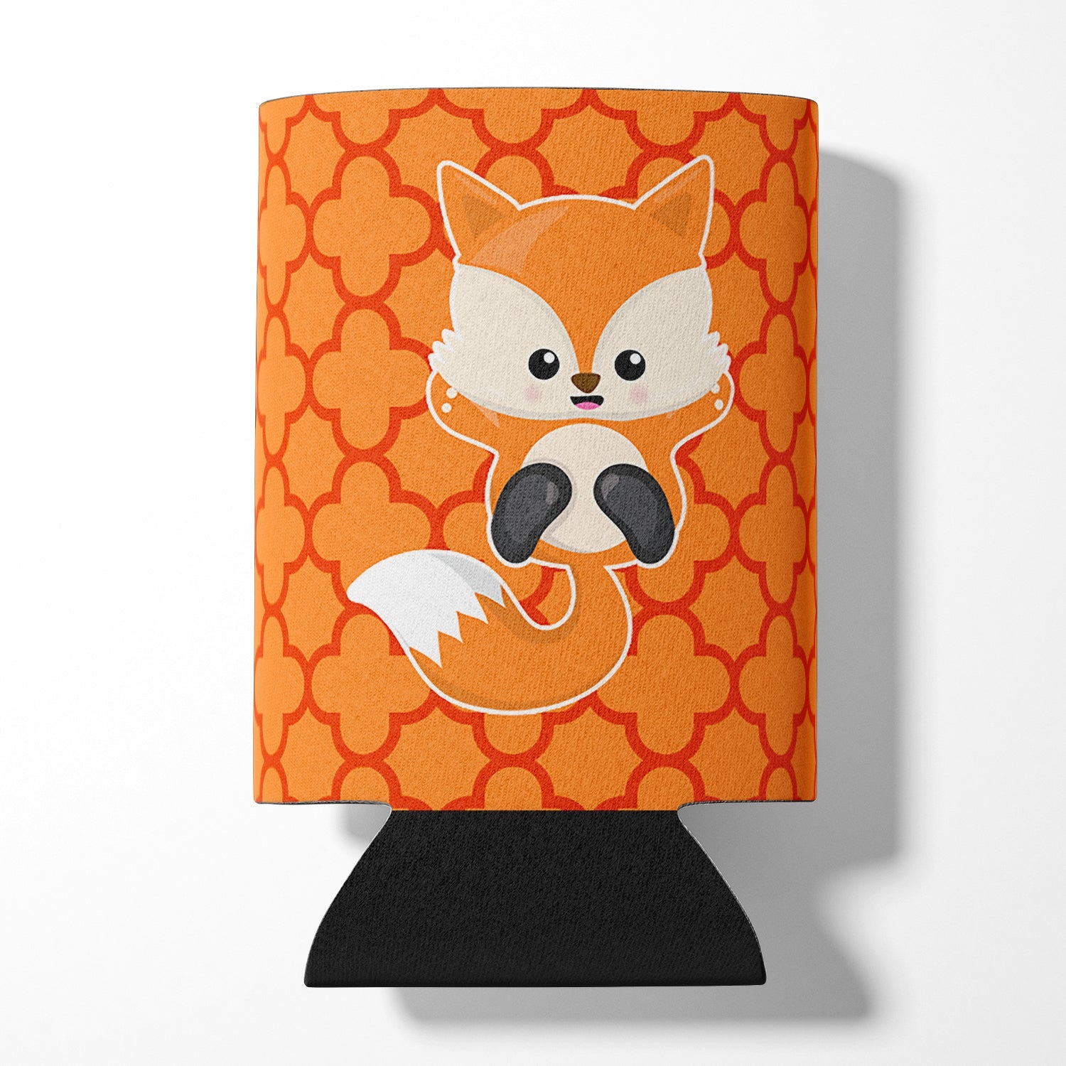 Baby Fox Quatrafoil Can or Bottle Hugger Cooler Sleeve for Standard 12 oz Cans, Insulated Foam Beer & Soda Can Hugger Reusable