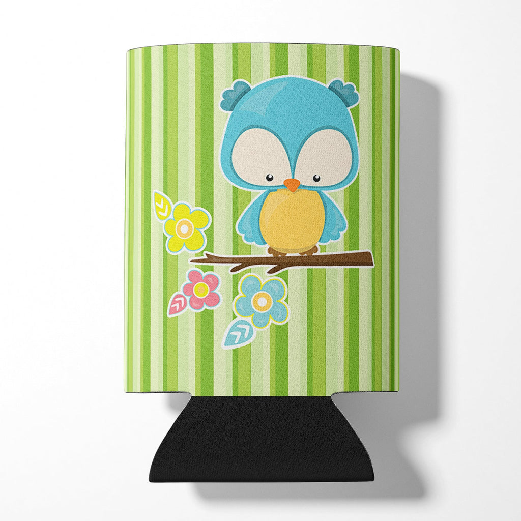 Bird on Branch Can or Bottle Hugger Cooler Sleeve for Standard 12 oz Cans, Insulated Foam Beer & Soda Can Hugger Reusable