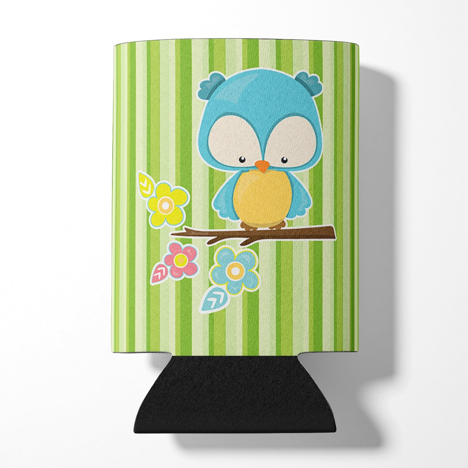 Bird on Branch Can or Bottle Hugger Cooler Sleeve for Standard 12 oz Cans, Insulated Foam Beer & Soda Can Hugger Reusable