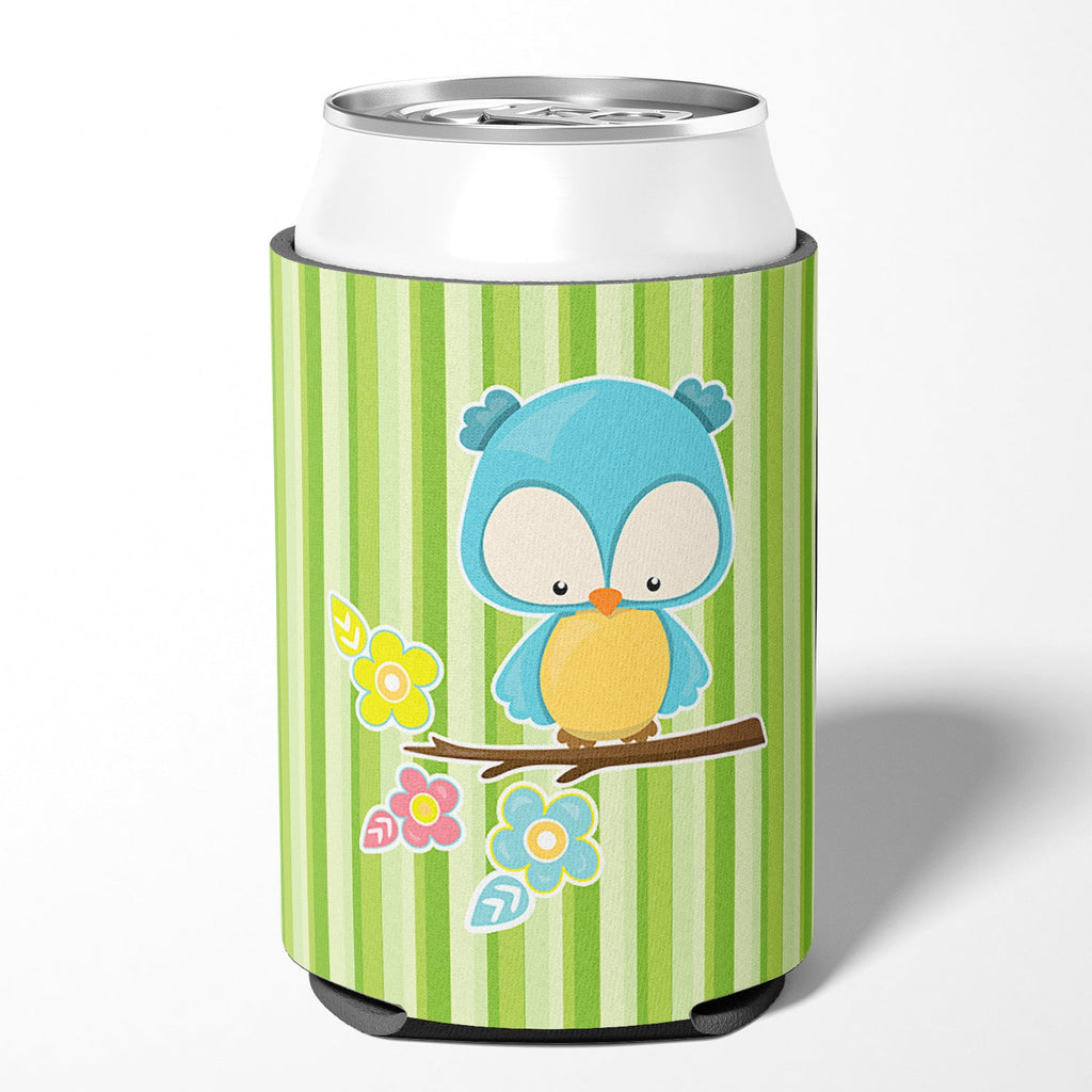 Bird on Branch Can or Bottle Hugger Cooler Sleeve for Standard 12 oz Cans, Insulated Foam Beer & Soda Can Hugger Reusable