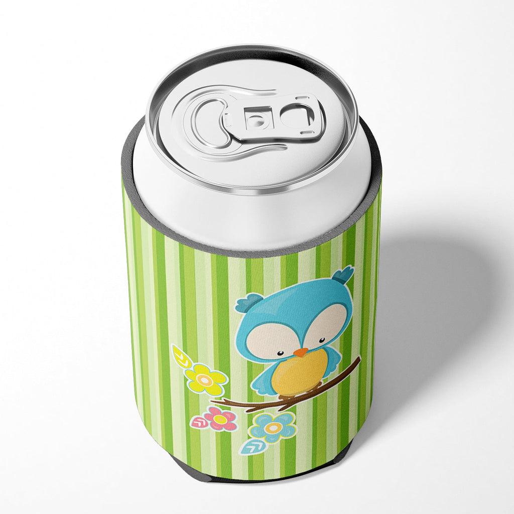 Bird on Branch Can or Bottle Hugger Cooler Sleeve for Standard 12 oz Cans, Insulated Foam Beer & Soda Can Hugger Reusable