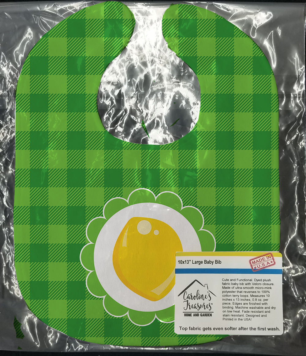 Lemon Baby Bib Easy-Clean Baby Bib Baby Feeding Accessory Baby Mealtime Essential, 10 x 13, Multicolor