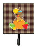 Thanksgiving Baby Turkey Leash or Key Holder Wall Hooks, Key Hooks Holder, Coat Rack Wall Mount, Coat Hooks, Hooks for Hanging Keys, Towels, Aprons, Leashes