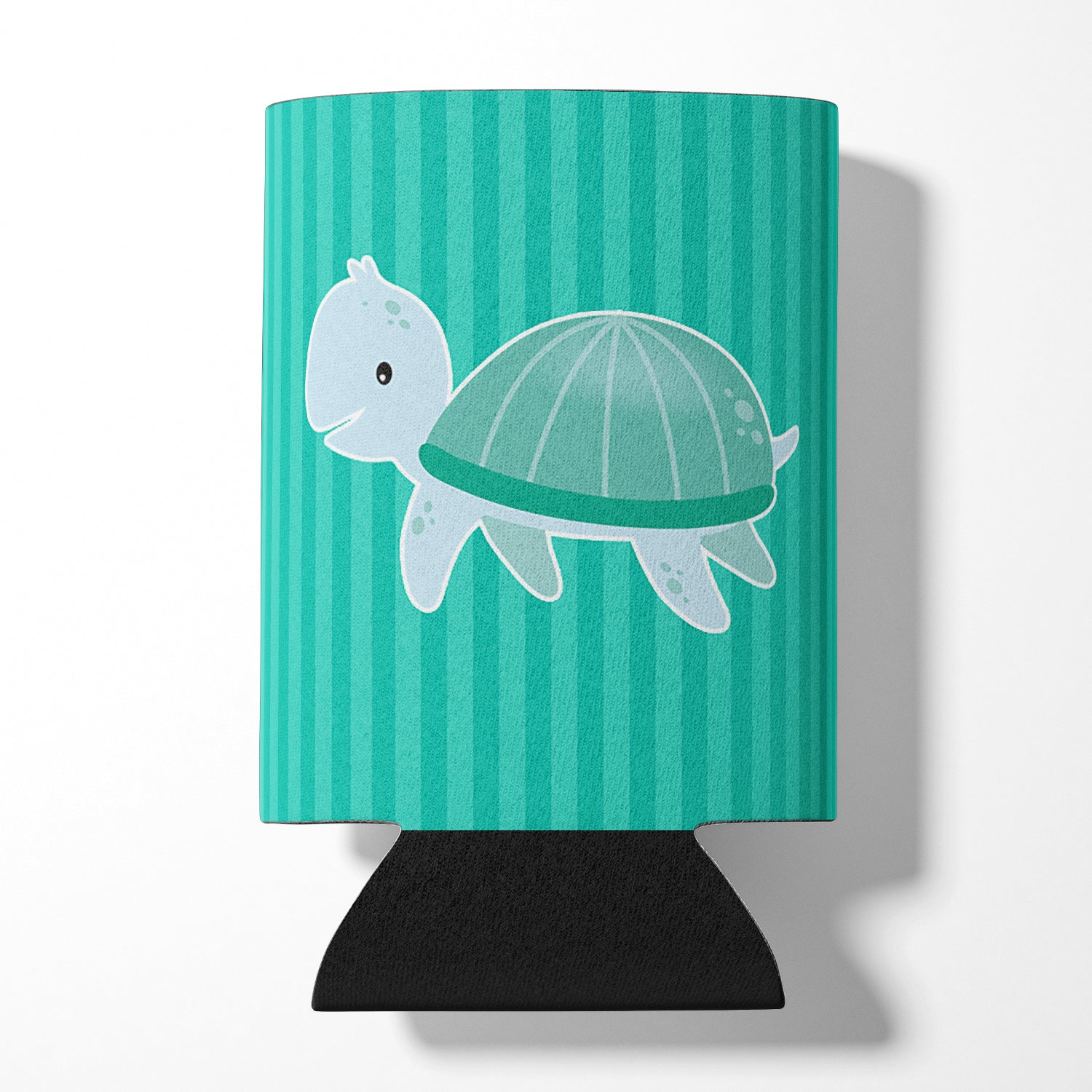 Sea Turtle Can or Bottle Hugger Cooler Sleeve for Standard 12 oz Cans, Insulated Foam Beer & Soda Can Hugger Reusable