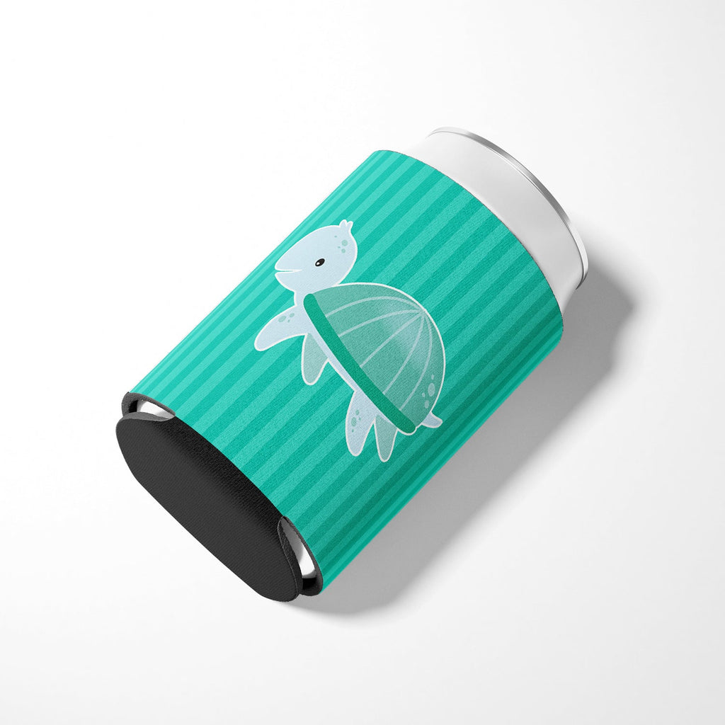Sea Turtle Can or Bottle Hugger Cooler Sleeve for Standard 12 oz Cans, Insulated Foam Beer & Soda Can Hugger Reusable