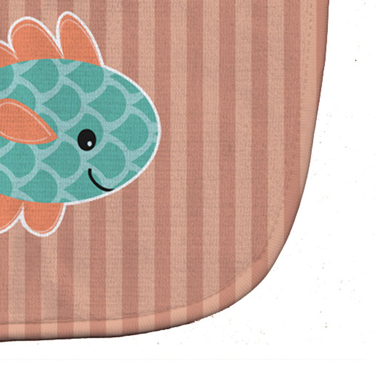 Fish Baby Bib Easy-Clean Baby Bib Baby Feeding Accessory Baby Mealtime Essential, 10 x 13, Multicolor