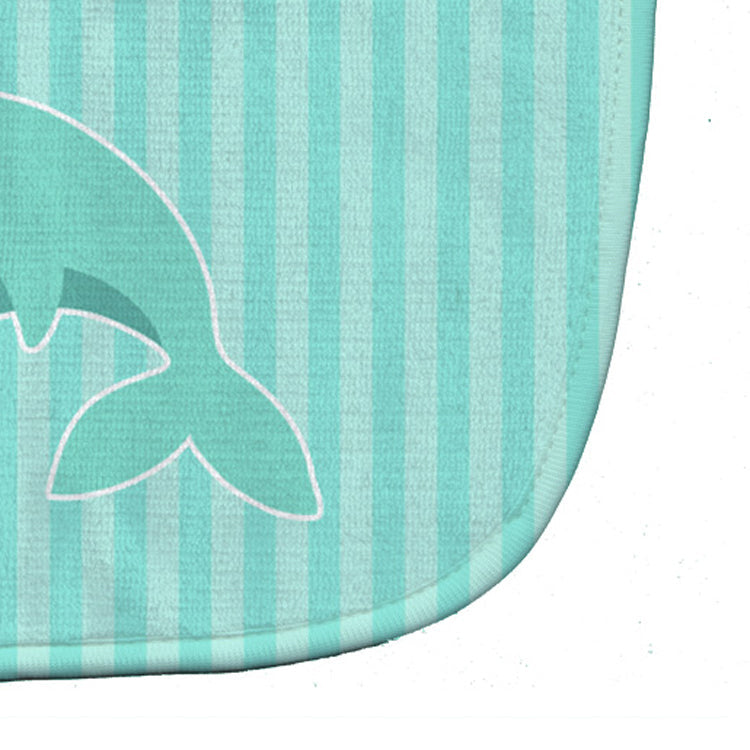Dolphin Baby Bib Easy-Clean Baby Bib Baby Feeding Accessory Baby Mealtime Essential, 10 x 13, Multicolor