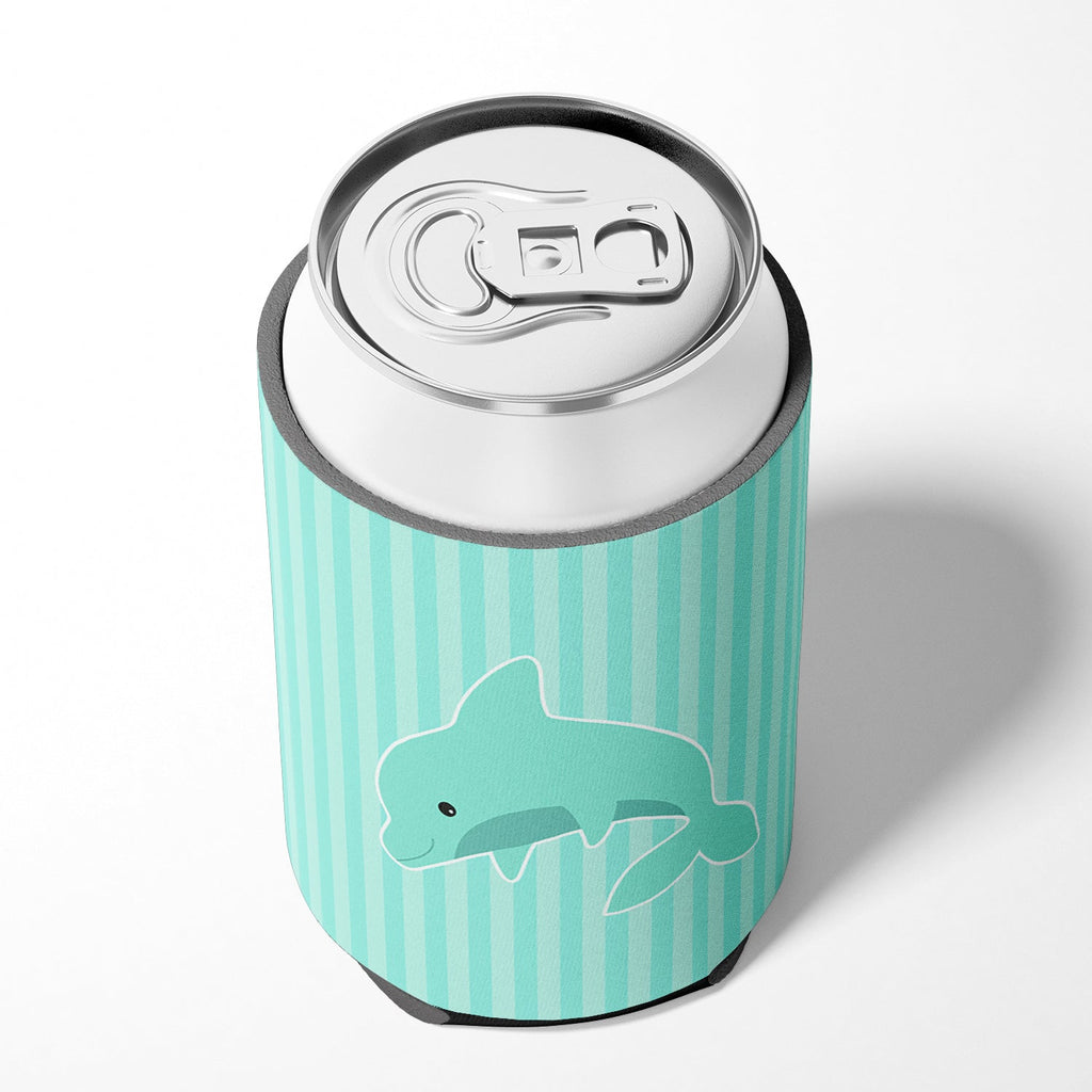 Dolphin Can or Bottle Hugger Cooler Sleeve for Standard 12 oz Cans, Insulated Foam Beer & Soda Can Hugger Reusable