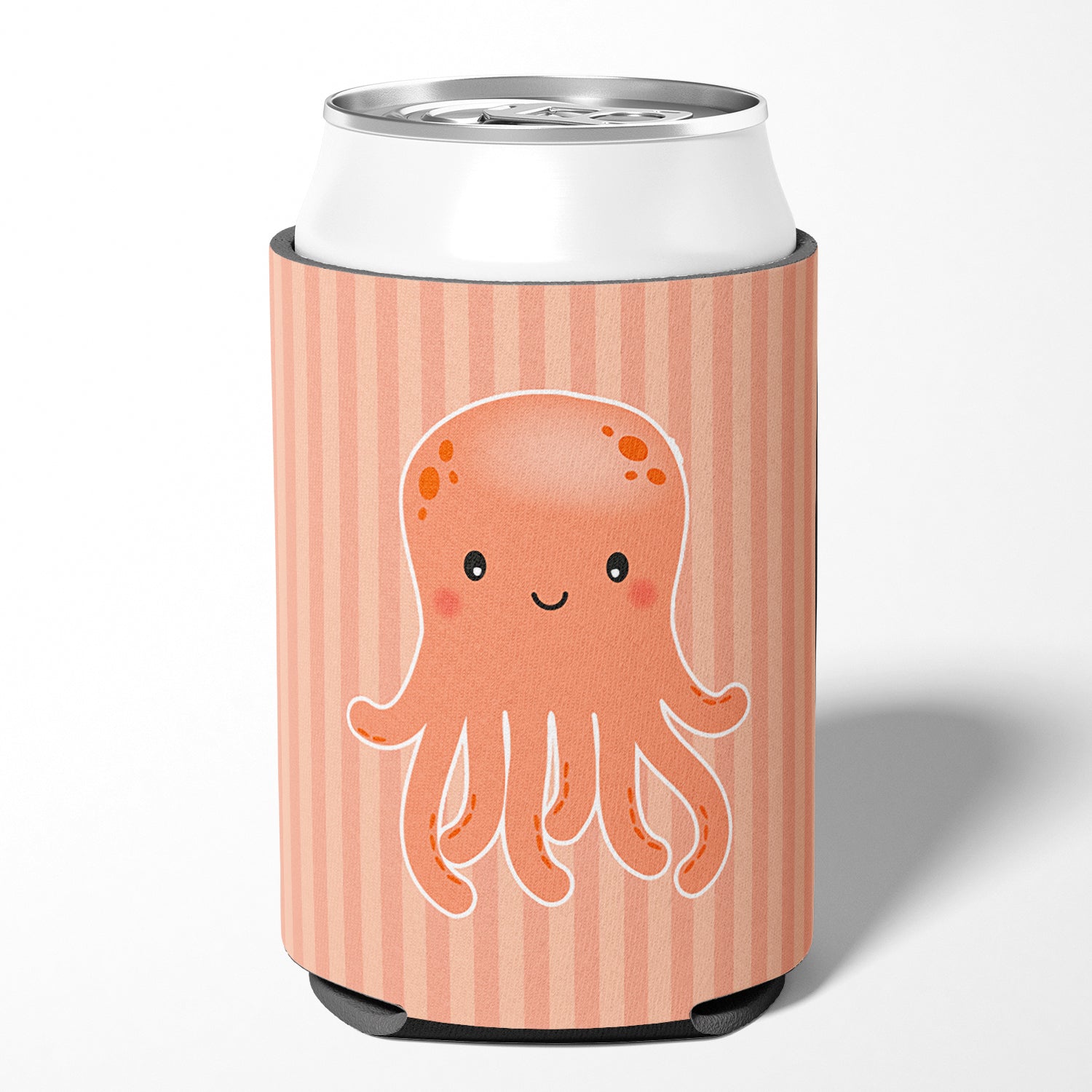 Octopus Can or Bottle Hugger Cooler Sleeve for Standard 12 oz Cans, Insulated Foam Beer & Soda Can Hugger Reusable