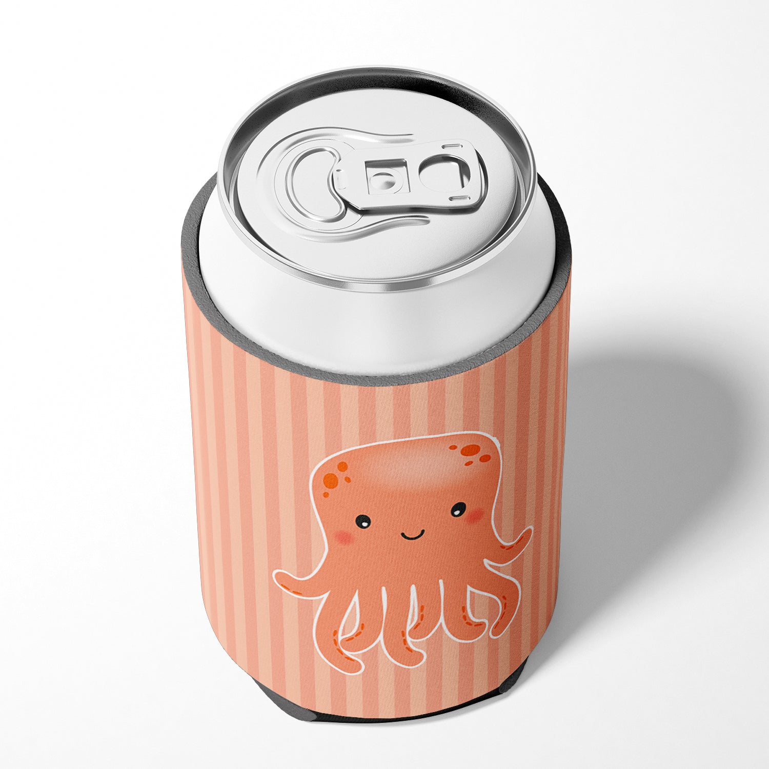 Octopus Can or Bottle Hugger Cooler Sleeve for Standard 12 oz Cans, Insulated Foam Beer & Soda Can Hugger Reusable