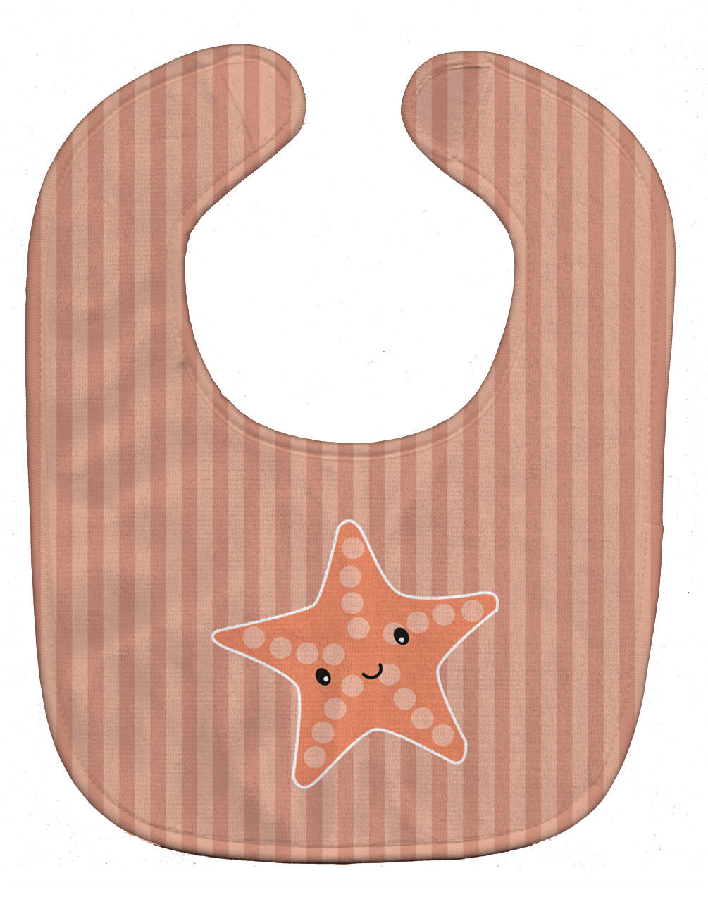 Starfish Baby Bib Easy-Clean Baby Bib Baby Feeding Accessory Baby Mealtime Essential, 10 x 13, Multicolor