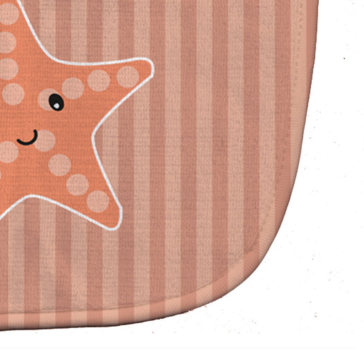 Starfish Baby Bib Easy-Clean Baby Bib Baby Feeding Accessory Baby Mealtime Essential, 10 x 13, Multicolor