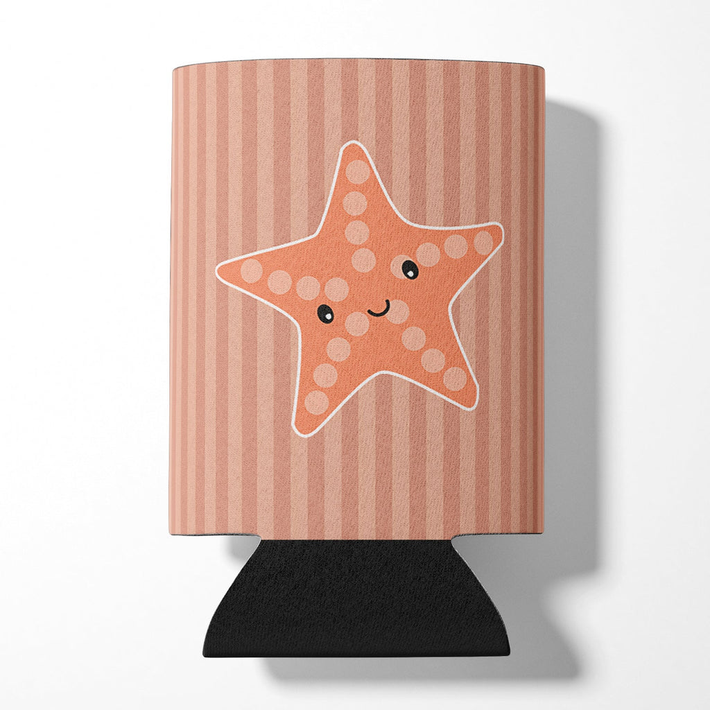 Starfish Can or Bottle Hugger Cooler Sleeve for Standard 12 oz Cans, Insulated Foam Beer & Soda Can Hugger Reusable