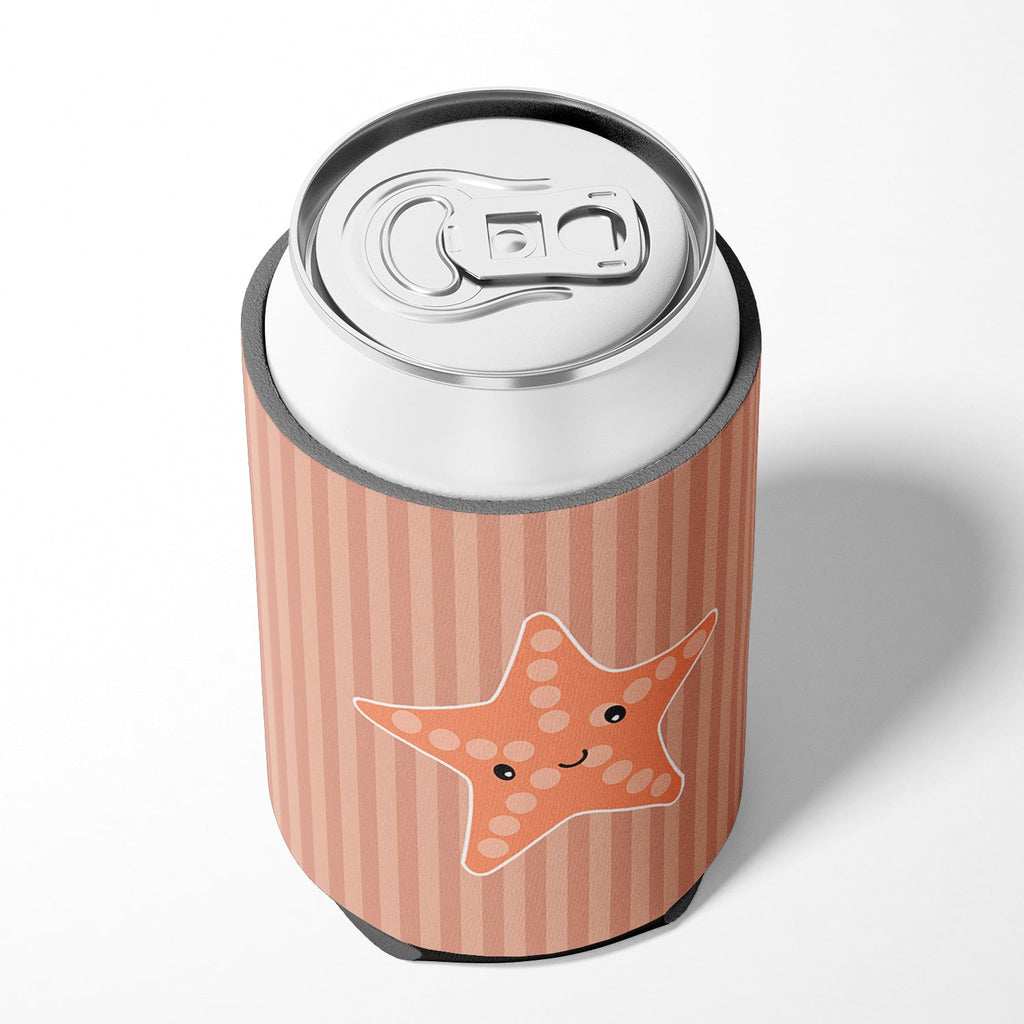 Starfish Can or Bottle Hugger Cooler Sleeve for Standard 12 oz Cans, Insulated Foam Beer & Soda Can Hugger Reusable