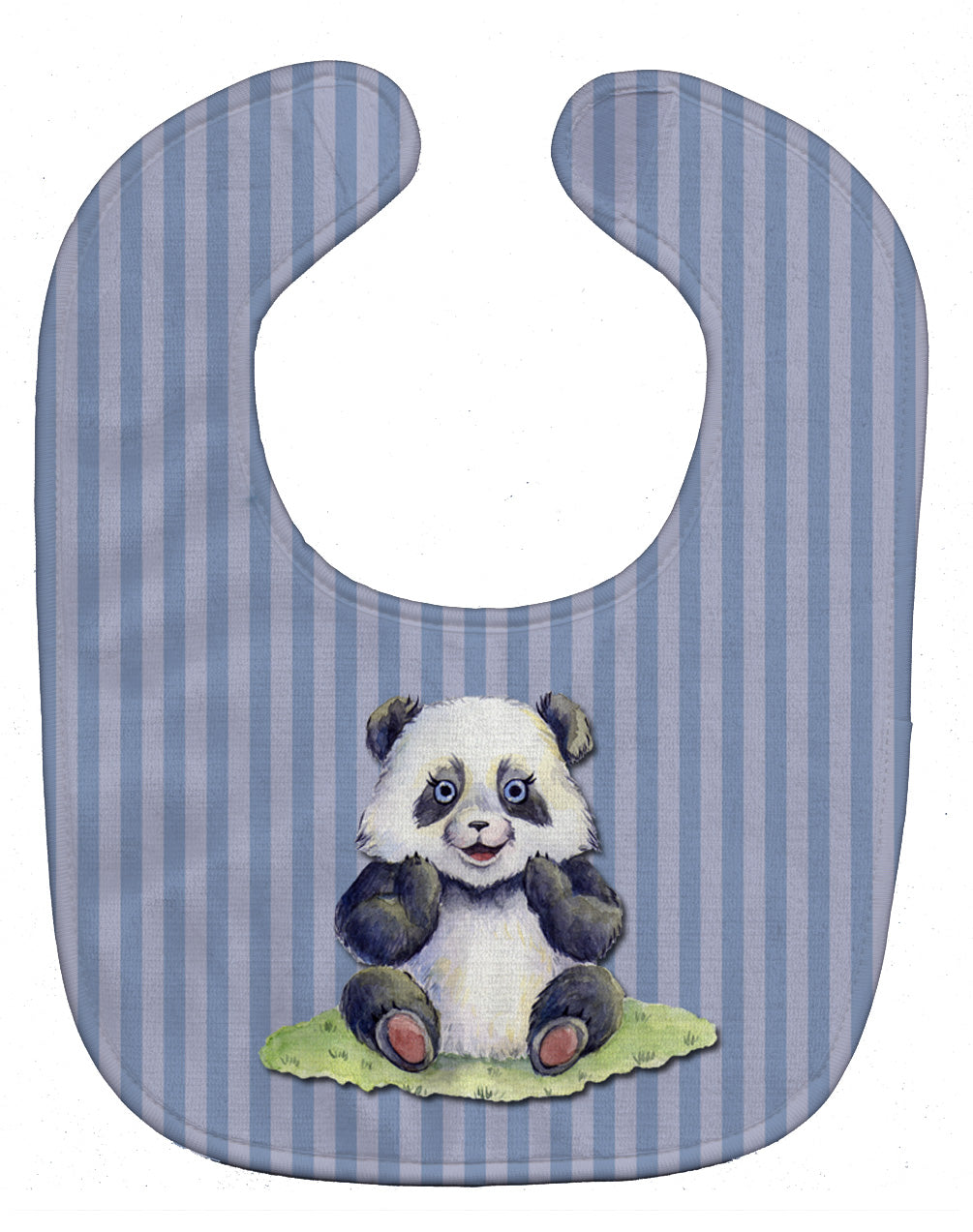Panda Bear Baby Bib Easy-Clean Baby Bib Baby Feeding Accessory Baby Mealtime Essential, 10 x 13, Multicolor