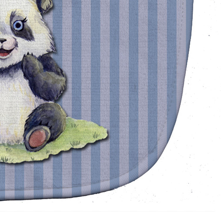 Panda Bear Baby Bib Easy-Clean Baby Bib Baby Feeding Accessory Baby Mealtime Essential, 10 x 13, Multicolor