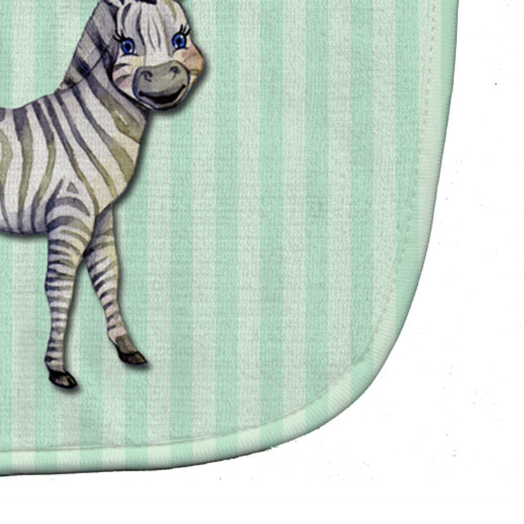 Zebra Baby Bib Easy-Clean Baby Bib Baby Feeding Accessory Baby Mealtime Essential, 10 x 13, Multicolor