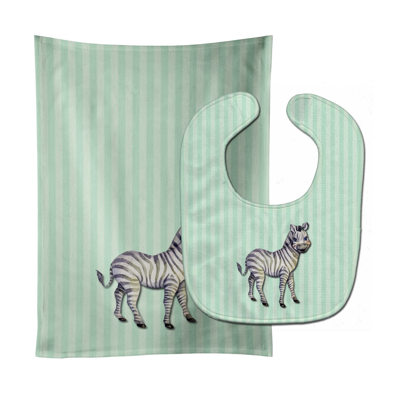 Zebra Baby Bib & Burp Cloth Easy-Clean Baby Bib Baby Feeding Accessory Baby Mealtime Essential