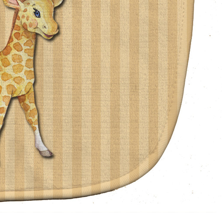 Giraffe Baby Bib Easy-Clean Baby Bib Baby Feeding Accessory Baby Mealtime Essential, 10 x 13, Multicolor